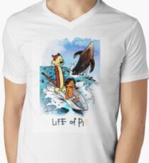 Calvin And Hobbes Men's V-Neck T-Shirt