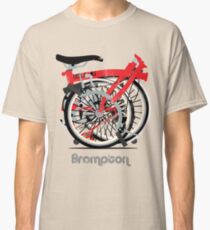 Brompton Bicycle Folded Classic T-Shirt