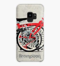Brompton Bicycle Folded Case/Skin for Samsung Galaxy