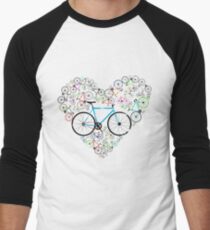 I Love My Bike Men's Baseball ¾ T-Shirt