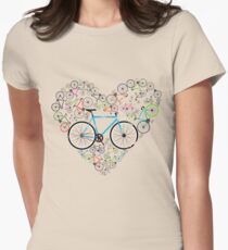 I Love My Bike Women's Fitted T-Shirt