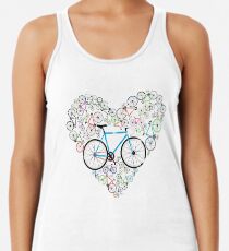 I Love My Bike Tanktop für Frauen