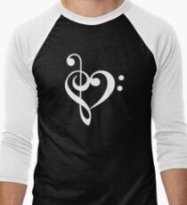 Love the music! Baseball ¾ Sleeve T-Shirt