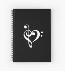 Love the music! Spiral Notebook