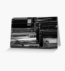 Vintage Radios Greeting Card