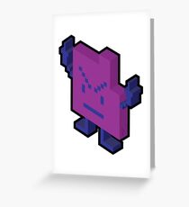 Err The Mooninite Greeting Card