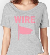 Wire - Pink Flag Women's Relaxed Fit T-Shirt