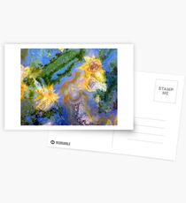 Daffodils (Red Lightning Agate) Postcards