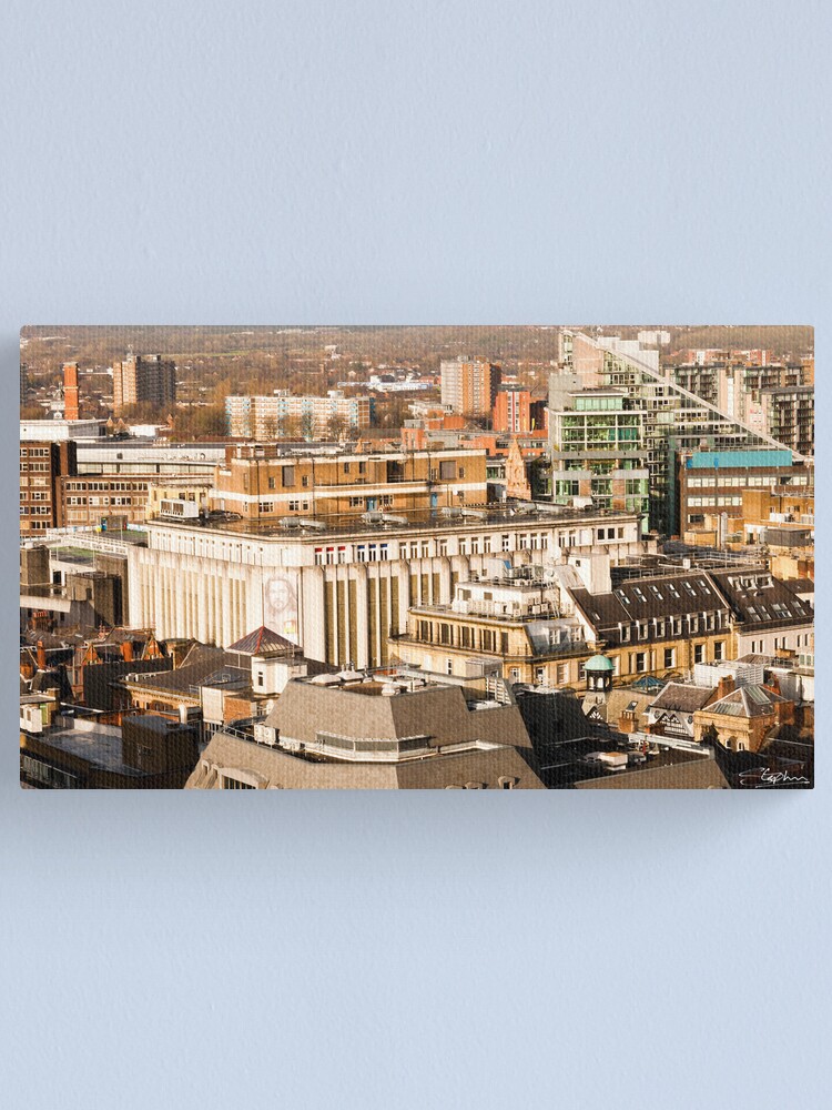 Alternate view of Manchester's Rooftops Canvas Print