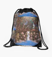 Mangle Brook Drawstring Bag