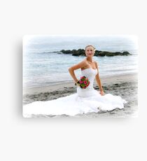 Bride Canvas Print
