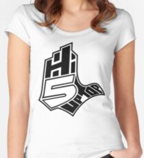 Hi-5 Up Top Women's Fitted Scoop T-Shirt