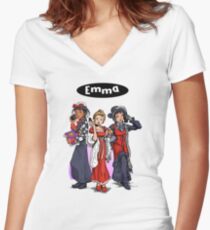 Emma is Clueless Women's Fitted V-Neck T-Shirt
