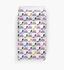 FASHION FORWARD I LOVE SHOES DESIGN Duvet Cover