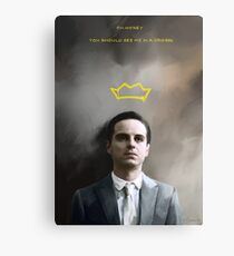 Moriarty portrait Metal Print