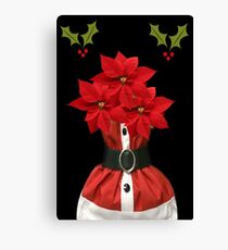 ❤‿❤ POINSETTIA CARD/PICTURE ❤‿❤ Leinwanddruck