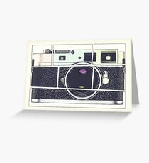 Leica tribute Greeting Card