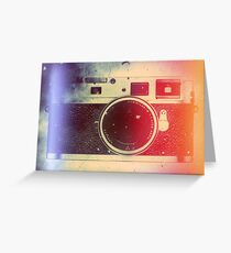 Leica tribute Greeting Card