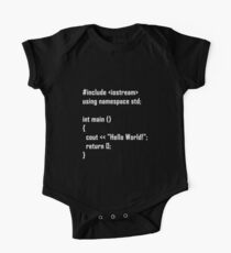 Hello World! C++ One Piece - Short Sleeve