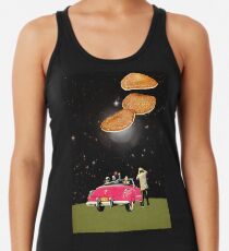 Unidentified flying object Racerback Tank Top