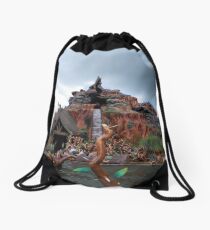 Splash Mountain Drawstring Bag