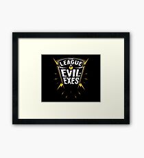 Scott Pilgrim - The League of Evil-Exes Framed Print