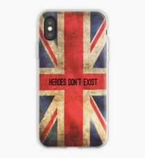 Heroes Don't Exist iPhone Case iPhone Case