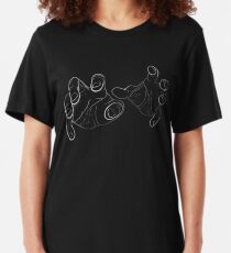 Horror Hands Slim Fit T-Shirt
