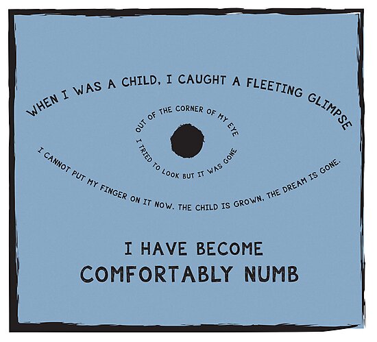 comfortably numb comfortably numb