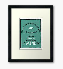 Stairway to Heaven. Framed Print