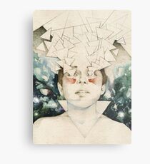 Lienzo metálico Triángulo