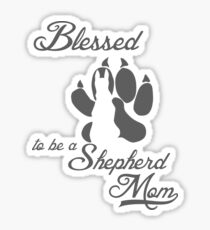 Shepherd Mom Sticker