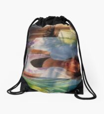 art and artist - arte y artista Drawstring Bag