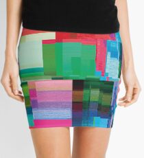datamoshing 3 Mini Skirt
