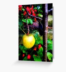 Apple Greeting Card