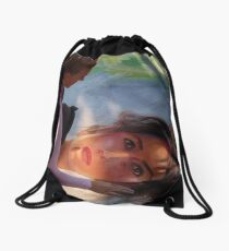 portraits - retratos Drawstring Bag