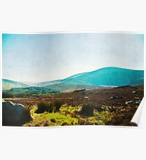 The Colours Change In The Valley Skies Poster