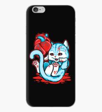 Vinilo o funda para iPhone ¿El gato tiene tu corazón?