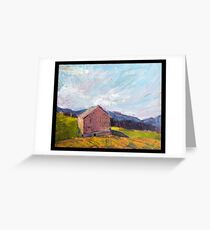 Grey Barn Greeting Card
