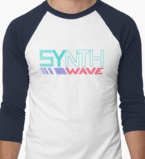 Camiseta ¾ bicolor para hombre DX Synthwave