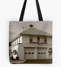 Vintage Firehouse Tote Bag