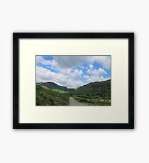 Path Towards The Langdales Framed Print
