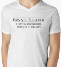 Parks and Recreation - Pawnee Forever Men's V-Neck T-Shirt