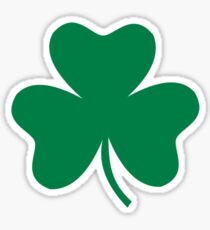 Irish shamrock Sticker