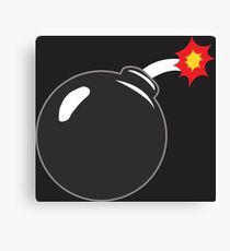 COMIC BOOK: BOMB Canvas Print