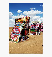 Cadillac Ranch Photographic Print