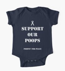Unterstützen Sie unsere Poops Baby Body Kurzarm