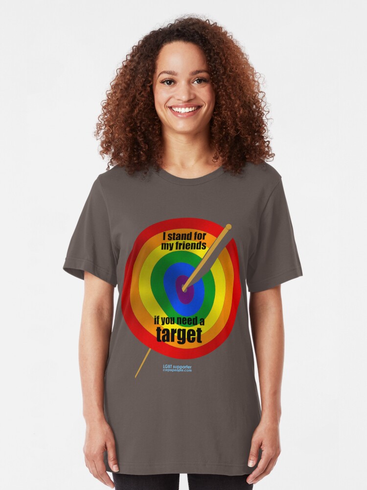 Target Lgbt Supporter T Shirt By Corpsrpeople Redbubble 1292