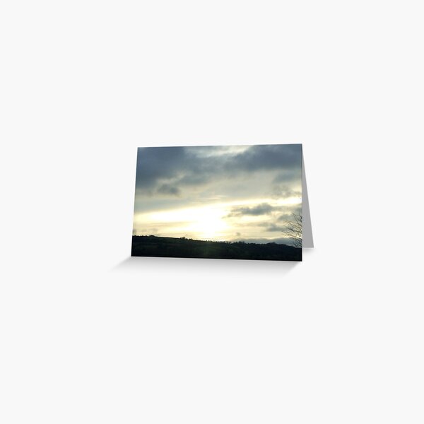 Sunset Greeting Card