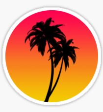 MASTER OF THE MIAMI SUNSET Sticker